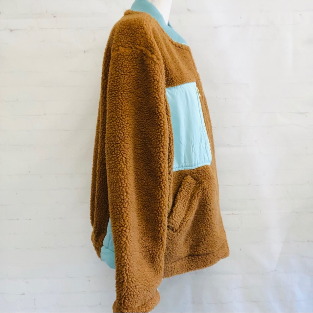 Free People Amber Teddy Sherpa Jacket - Picture 3 of 5